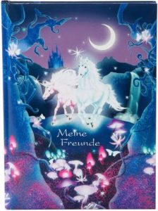 Freundebuch Unicorn - Geschenkidee zur Einschulung