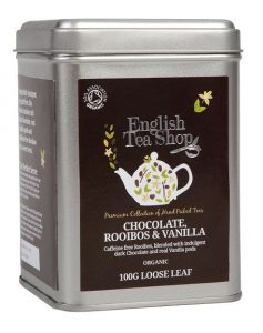 English Tea Schokolade, Rooibos + Vanille