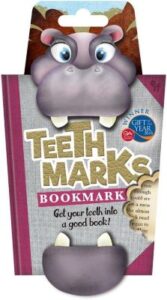 Lesezeichen  Teeth-Marks  „Hippo“