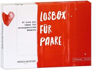 Losbox für Paare - Geschenkidee zum Valentinstag