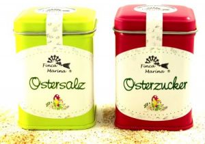 Ostersalz und Osterzucker – Geschenkidee zu Ostern