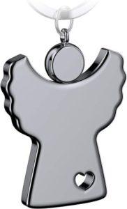 Schlüsselanhänger Schutzengel mit Herz - schönes kleines Geschenk zur Konfirmation