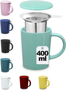 Tee-Tassen 400ml - verschiedene Farben