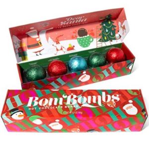 Hot Chocolate Bombs, Kakao-Kugeln mit Weihnachtsmotiv – tolles Mitbringsel im Advent