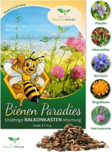 bienenfreundliche Balkonblumensamen - kleines Geschenk im Frühling