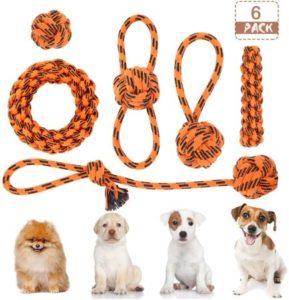Hundespielzeug - Set für mittelgroße Hunde - schönes Geschenk für Hundehalter/innen