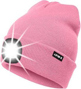 Mütze mit LED-Licht - schöne Geschenkidee für Hundehalter*innen