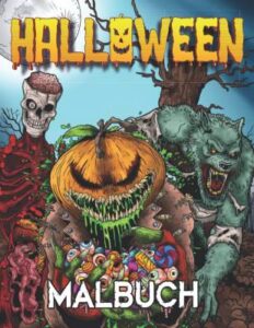Halloween Malbuch – ein tolles Geschenk für Halloween-Fans