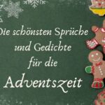 Die schönsten Sprüche und Gedichte für die Adventszeit