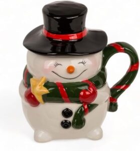 Tasse im Schneemann-Design