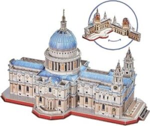 3D Puzzle „St. Paul's Cathedral“ aufklappbar mit Innenansicht 