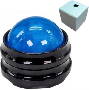 Manuelle Massagekugel in blau/schwarz – ein entspannendes Wichtelgeschenk für Männer