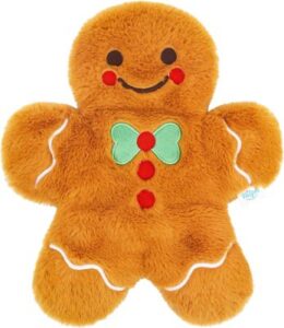 Körnerkissen in Form eines Lebkuchenmanns