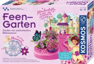 Feengarten mit duftenden Federnelken und schnell wachsenden Flammenblumen – schönes Ostergeschenk für Kinder ab 6 Jahre