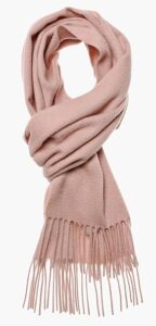 Bovari Kaschmir Schal für Damen in rosa(nude)