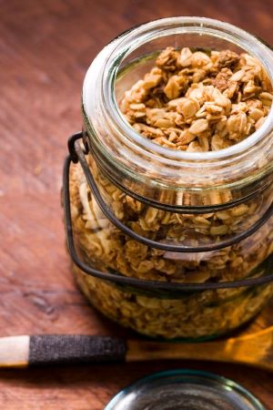 Knuspermüsli im Bügelglas – selbstgemachte Herbstgeschenke aus der Küche